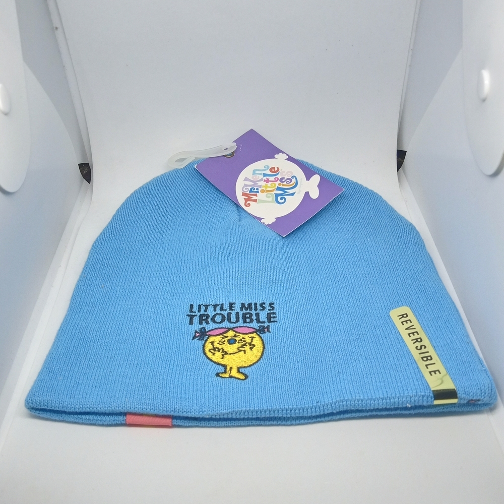 Little Miss Blue Reversible Kids Hat